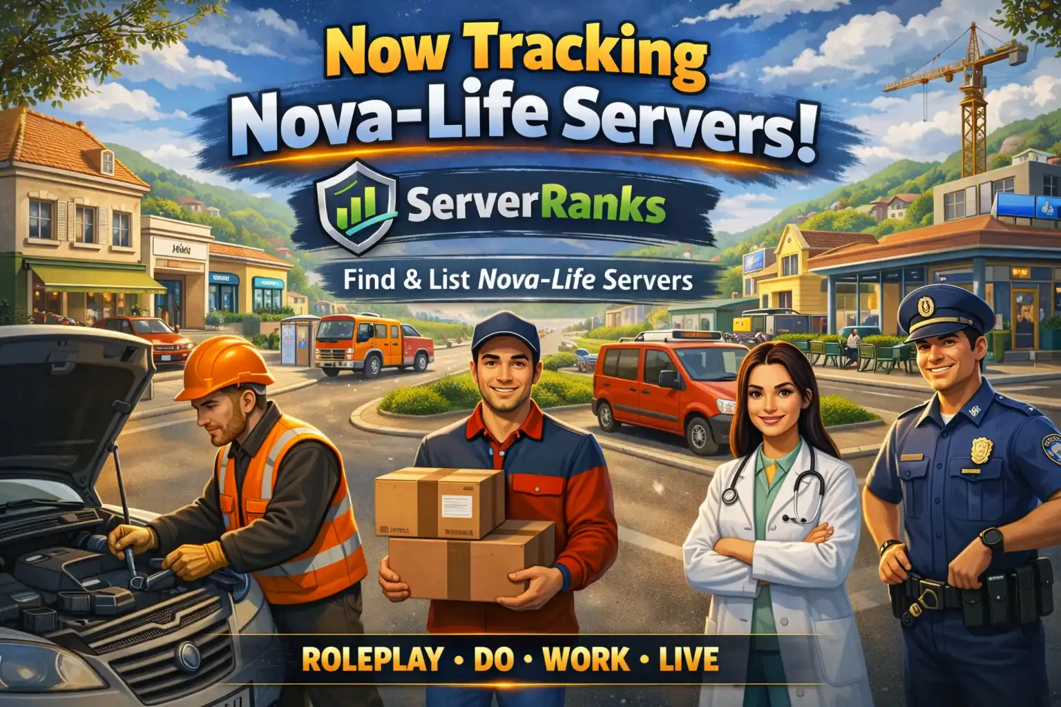 Now Tracking Nova-Life Servers