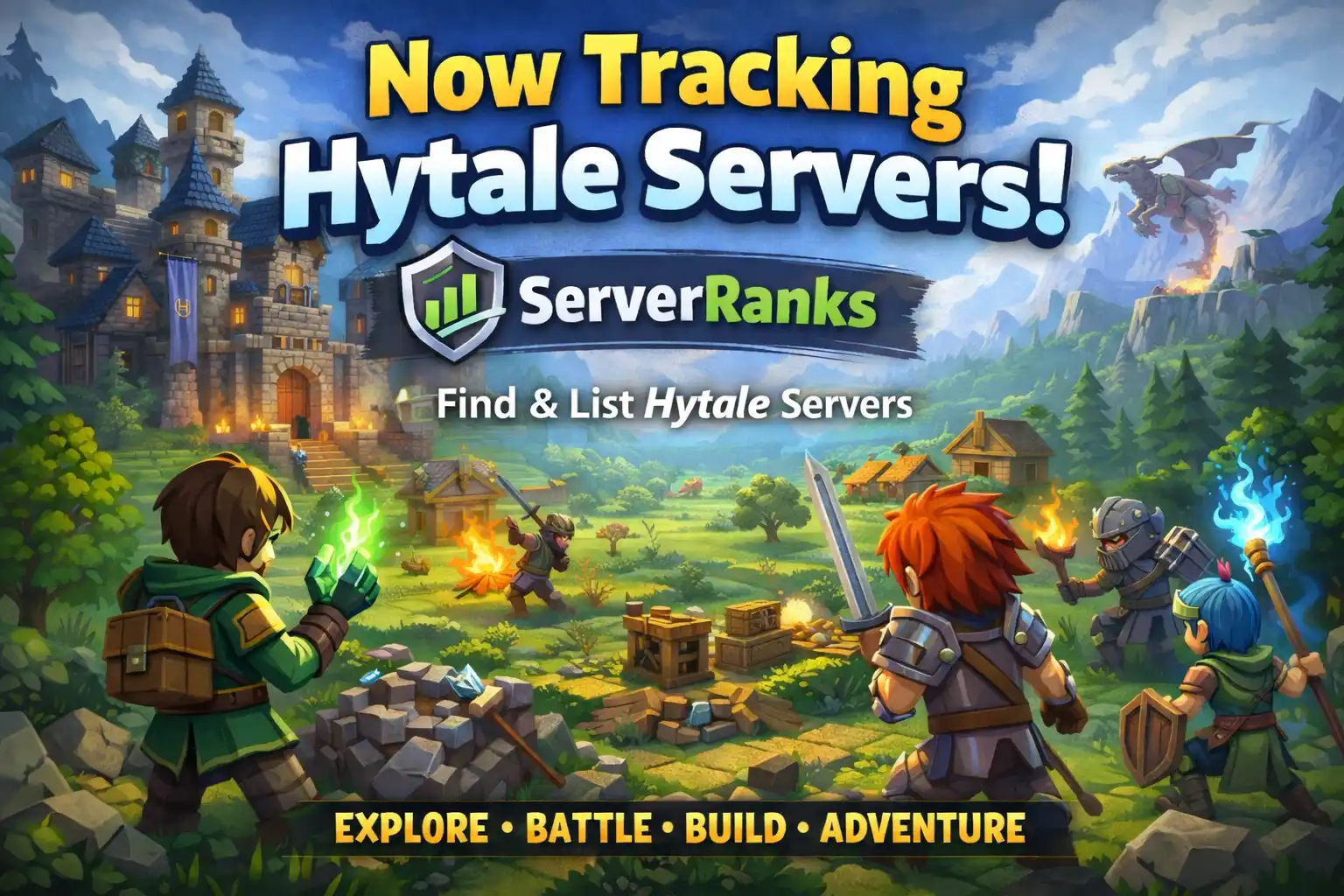 Now Tracking Hytale Servers